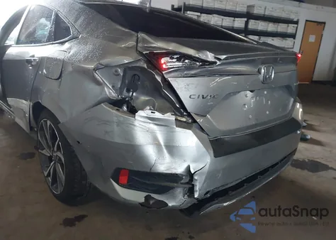 2020 Honda Civic Touring z USA, uszkodzony, nr VIN 19XFC1F93LE210536